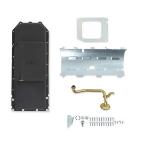 Holley Gen III Hemi Swap Oil Pan – Mid-Sump – Black