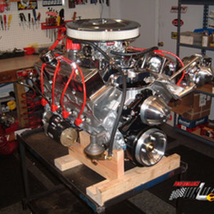 Small block Chevy crate engine 