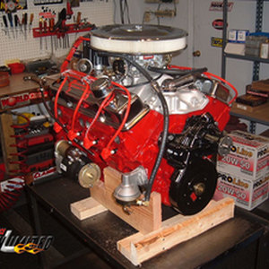 Small block Chevy crate engine 