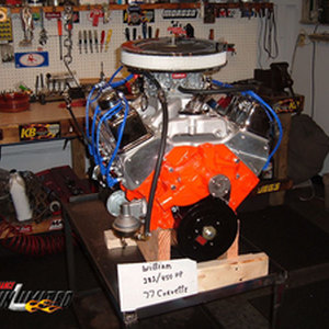 Chevy 383 Corvette crate engine